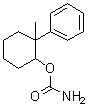 CAS 登录号：5465-93-0, 2-甲基-2-苯基环己醇氨基甲酸酯