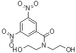 CAS # 5467-18-5, N,N-Bis(2-hydroxyethyl)-3,5-dinitrobenzamide, NSC 27139