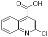 2-Chloroquinoline-4-carboxylic acid molecular structure (CAS 5467-57-2)