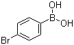 CAS # 5467-74-3, 4-Bromophenylboronic acid, 4-Bromobenzeneboronic acid