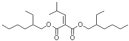 CAS # 5468-27-9, (2-Methylpropylidene)propanedioic acid bis(2-ethylhexyl) ester, NSC 25383