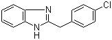 structure of CAS# 5468-66-6, 2-(4-氯苄基)苯并咪唑