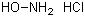 Hydroxylamine hydrochloride molecular structure (CAS 5470-11-1)