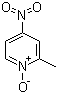 structure of CAS# 5470-66-6, 4-Nitro-2-picoline N-oxide