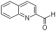 喹啉-2-甲醛分子结构 (CAS 5470-96-2)