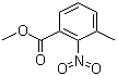 Methyl 3-methyl-2-nitrobenzoate molecular structure (CAS 5471-82-9)