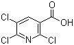 2,5,6-Trichloronicotinic acid molecular structure (CAS 54718-39-7)
