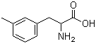 3-甲基苯丙氨酸分子结构 (CAS 5472-70-8)