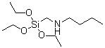 (Butylaminomethyl)triethoxysilane molecular structure (CAS 54729-80-5)