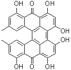 原金丝桃素分子结构 (CAS 548-03-8)