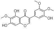 structure of CAS# 548-76-5, Irigenin