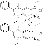 固蓝 BB 盐分子结构 (CAS 5486-84-0)