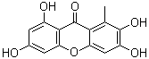 CAS 登录号：548740-86-9, 2,3,6,8-四羟基-1-甲基-9H-氧杂蒽-9-酮