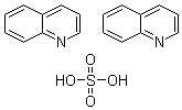 Quinoline sulfate molecular structure (CAS 54957-90-3)