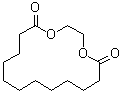 1,4-Dioxacyclohexadecane-5,16-dione molecular structure (CAS 54982-83-1)