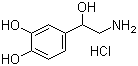 structure of CAS# 55-27-6, DL-Norepinephrine hydrochloride