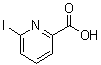 CAS 登录号：55044-68-3, 6-碘-2-吡啶羧酸