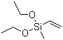 甲基乙烯基二乙氧基硅烷分子结构 (CAS 5507-44-8)