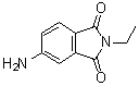 5-氨基-2-乙基-1H-异吲哚-1,3(2H)-二酮分子结构 (CAS 55080-55-2)
