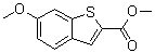 structure of CAS# 550998-58-8, 6-Methoxybenzo[b]thiophene-2-carboxylic acid methyl ester