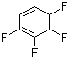 1,2,3,4-四氟苯分子结构 (CAS 551-62-2)