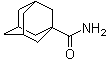 1-金刚烷甲酰胺分子结构 (CAS 5511-18-2)