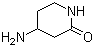 structure of CAS# 5513-66-6, 4-Amino-2-piperidinone