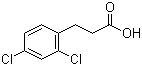 structure of CAS# 55144-92-8, 3-(2,4-二氯苯基)丙酸