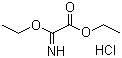 structure of CAS# 55149-83-2, Ethyl 2-ethoxy-2-iminoacetate hydrochloride