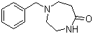 structure of CAS# 55186-89-5, 1-苄基-1,4-二氮杂环庚-5-酮