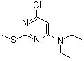CAS 登录号：55199-59-2, 6-氯-N,N-二乙基-2-(甲硫基)嘧啶-4-胺