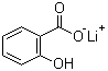 structure of CAS# 552-38-5, Salicylic acid monolithium salt