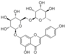 异野漆树苷分子结构 (CAS 552-57-8)