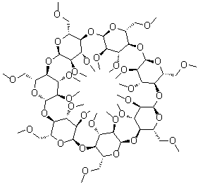 structure of CAS# 55216-11-0, Trimethyl-beta-cyclodextrin