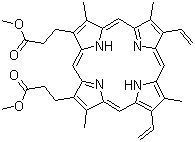 structure of CAS# 5522-66-7, 原卟啉 IX 二甲酯