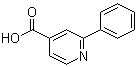 structure of CAS# 55240-51-2, 2-Phenylpyridine-4-carboxylic acid