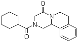 structure of CAS# 55268-74-1, Praziquantel