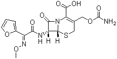 头孢呋肟分子结构 (CAS 55268-75-2)