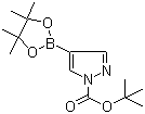 1-Boc-pyrazole-4-boronic acid pinacol ester molecular structure (CAS 552846-17-0)