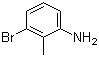 3-Bromo-2-methylaniline molecular structure (CAS 55289-36-6)