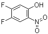 4,5-二氟-2-硝基苯酚分子结构 (CAS 55346-97-9)