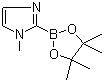 structure of CAS# 553651-31-3, 1-Methyl-1H-imidazole-2-boronic acid pinacol ester