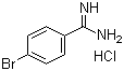 4-Bromobenzamidine hydrochloride molecular structure (CAS 55368-42-8)