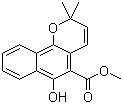 Mollugin molecular structure (CAS 55481-88-4)