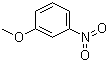 structure of CAS# 555-03-3, 3-Nitroanisole