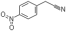 structure of CAS# 555-21-5, p-Nitrophenylacetonitrile
