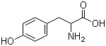 structure of CAS# 556-03-6, DL-Tyrosine