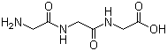 甘氨酰-甘氨酰-甘氨酸分子结构 (CAS 556-33-2)