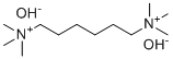 Hexamethonium hydroxide molecular structure (CAS 556-81-0)