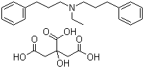 structure of CAS# 5560-59-8, Alverine citrate